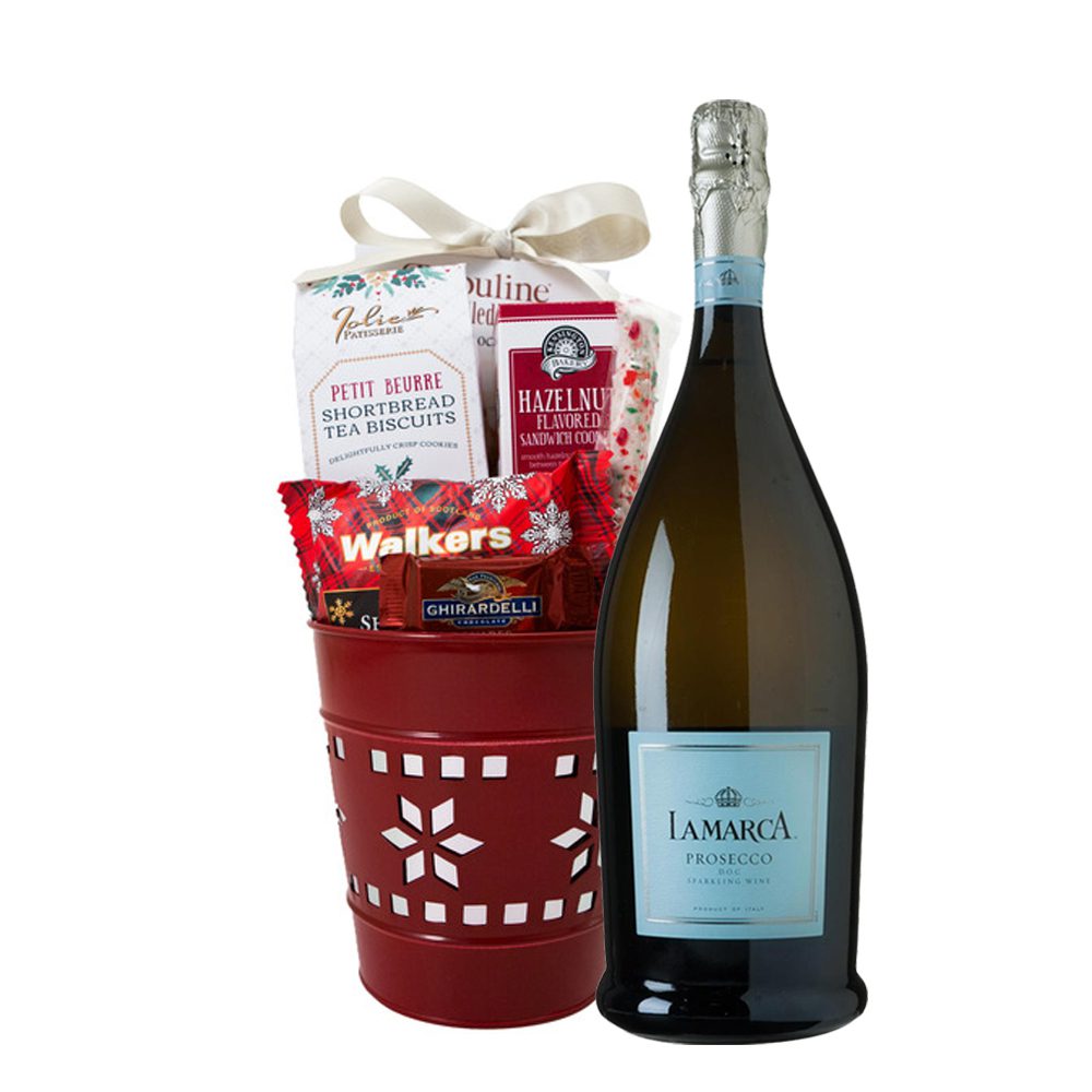 Buy Perfect Prosecco Gift Basket – Free Delivery