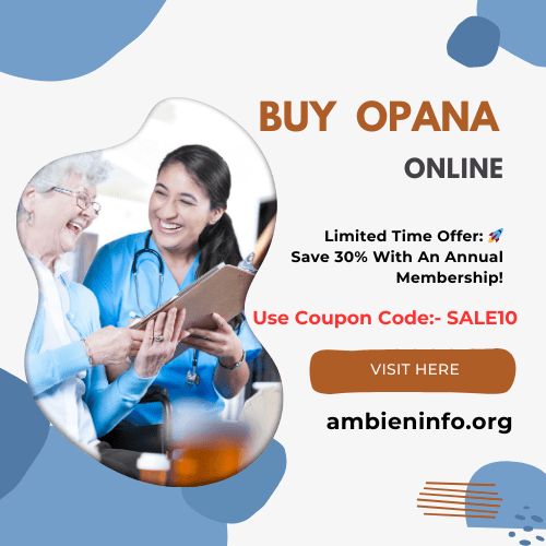 Purchase Opana ER Without Prescription Online